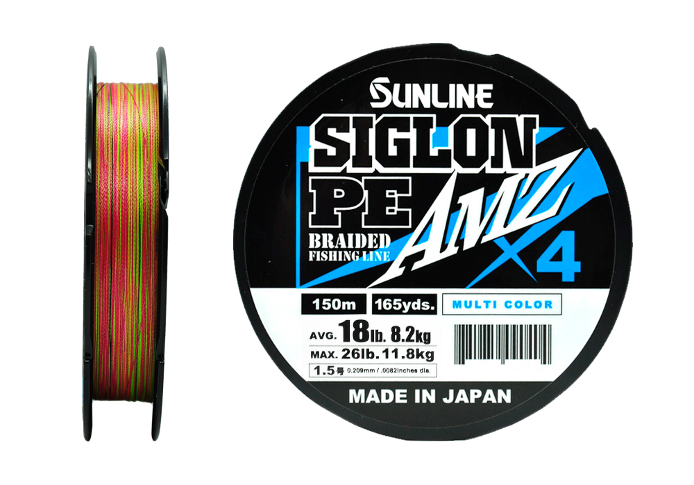 Sunline Siglon PE Advance X8 – Treccia Multi 300m, 1.5 (18LB), 0.209mm