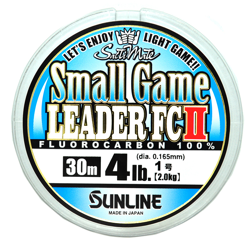 Baston Sunline Fluorocarbon Petit Jeu FC II – 30m En 4lb (5392) – Neuf